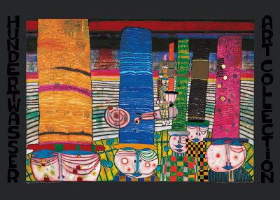 Wearing Hats by Friedensreich Hundertwasser